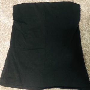 Black tube top